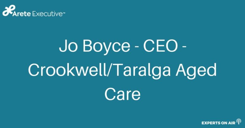 Jo Boyce – CEO – Crookwell/Taralga Aged Care