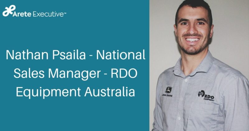 Nathan Psaila – National Sales Manager – RDO Equipment Australia