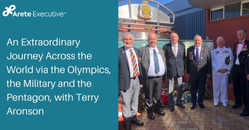 An Extraordinary Journey Across the World via the Olympics, the Military and the Pentagon, with Terry Aronson
