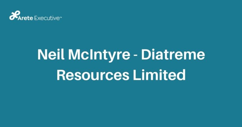 Neil McIntyre – Diatreme Resources Limited