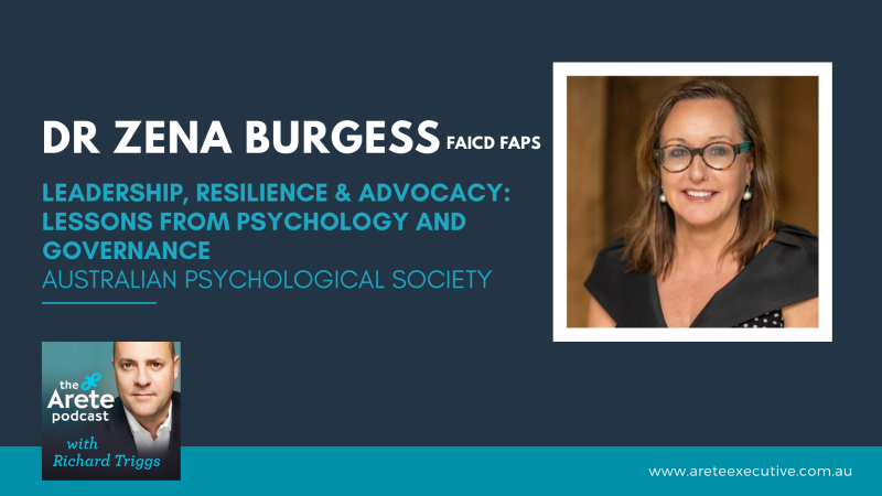 Dr Zena Burgess – Chief Executive Officer at Australian Psychological Society
