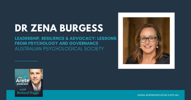 Dr Zena Burgess – Chief Executive Officer at Australian Psychological Society